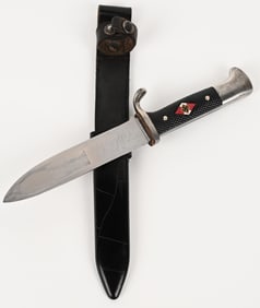 WWII NAZI GERMAN HITLER YOUTH KNIFE KOLLER WW2