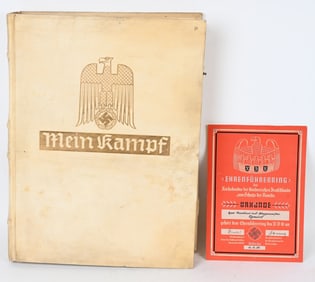 NAZI ADOLF HITLER MEIN KAMPF GAULEITER EDITION WW2