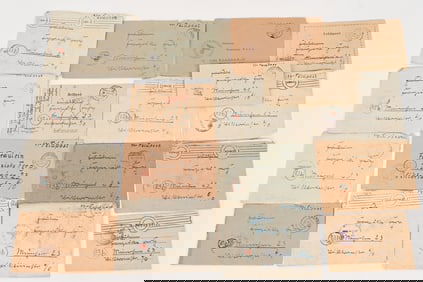 WWII NAZI GERMAN SS CAMP GUARD LETTERS FROM DACHAU