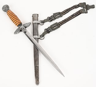 WWII NAZI GERMAN LUFTWAFFE DAGGER ROBERT KLASS WW2