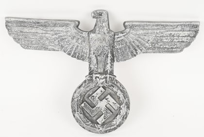 WWII NAZI GERMAN TROLLEY CAR ALUMINUM EAGLE WW2