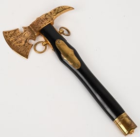 WWII NAZI GERMAN PRESENTATION GRADE FIREMANS AXE