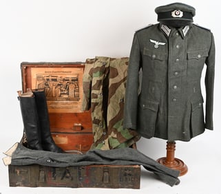 WW2 NAZI GERMAN WAR SOUVENIRS BROUGHT BACK UNIFORM