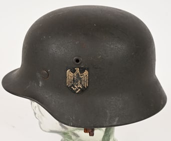 WWII NAZI GERMAN M40 SD ARMY HELMET Q64 WW2