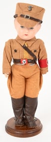 WWII NAZI GERMAN SA BROWNSHIRT DOLL WW2