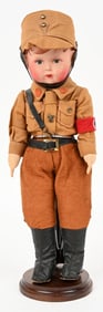 WWII NAZI GERMAN SA BROWNSHIRT DOLL WW2