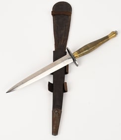 WWII BRITISH SYKES FAIRBAIRN FIGHTING KNIFE WW2
