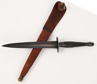 WWII FRENCH SYKES FAIRBAIRN FIGHTING KNIFE WW2