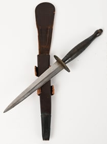 WWII BRITISH SYKES FAIRBAIRN FIGHTING KNIFE WW2