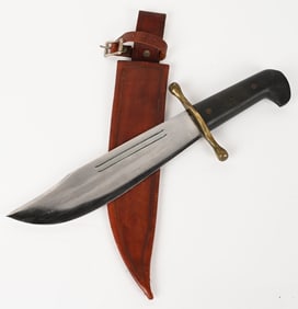 WWII BRITISH MILITARY V-44 SURVIVAL KNIFE SCABBARD