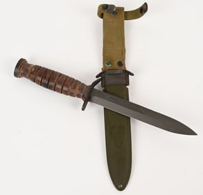 WWII US BLADE MKD M3 FIGHTING KNIFE IMPERIAL WW2