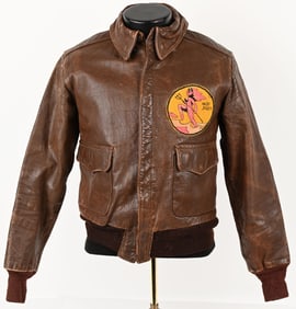 WWII 316TH FIGHTER SQAUDRON A-2 FLIGHT JACKET WW2
