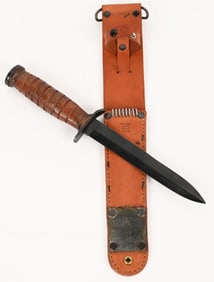 WWII ROBESON M3 FIGHTING KNIFE W M6 SCABBARD WW2