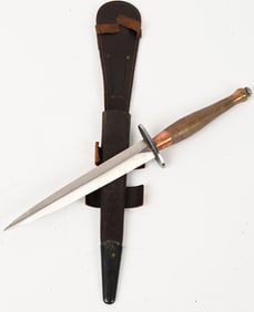 WWII BRITISH SYKES FAIRBAIRN FIGHTING KNIFE WW2