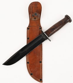 WWII US WESTERN CUTLERY FIGHTING KNIFE WW2