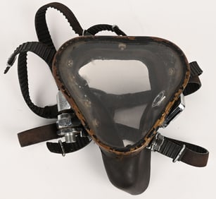 WWII US NAVY DESCO JACK BROWNE DIVING MASK WW2