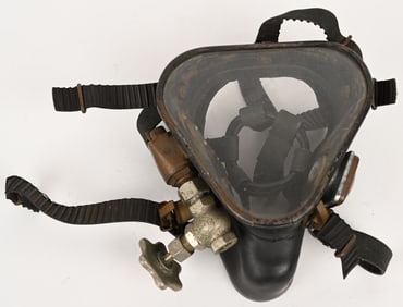WWII US NAVY DESCO JACK BROWNE DIVING MASK WW2