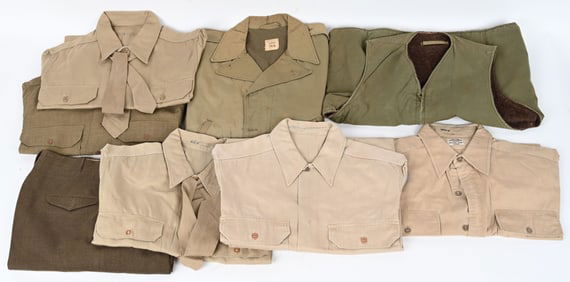 WWII US ARMY / US ARMY AIR CORPS CLOTHING LOT M41