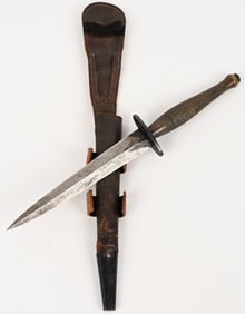 WWII BRITISH SYKES FAIRBAIRN FIGHTING KNIFE WW2