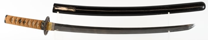 JAPANESE WAKIZASHI w/ SAYA