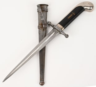 WWII FASCIST ITALIAN MVSN POINIARD DAGGER M1925
