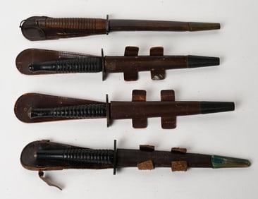 WWII BRITISH SYKES FAIRBAIRN FIGHTING KNIFE LOT