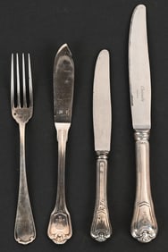 SADDAM HUSSEIN SILVER TABLEWARE PALACE IN BAGHDAD