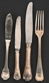 SADDAM HUSSEIN SILVER TABLEWARE PALACE IN BAGHDAD