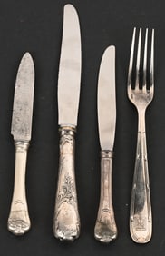 SADDAM HUSSEIN SILVER TABLEWARE PALACE IN BAGHDAD
