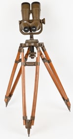 WWII JAPANESE 10X6 FIELD ARTILLERY BINOCULARS WW2