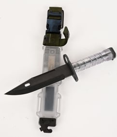 PROTOTYPE M9 CLEAR LAN CLAY BAYONET W SCABBARD