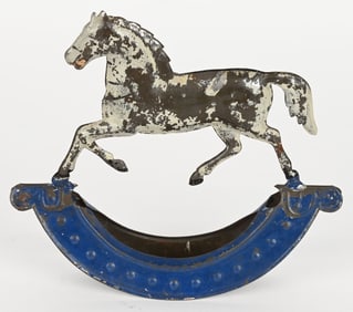 FALLOWS HORSE ON ROCKING BASE