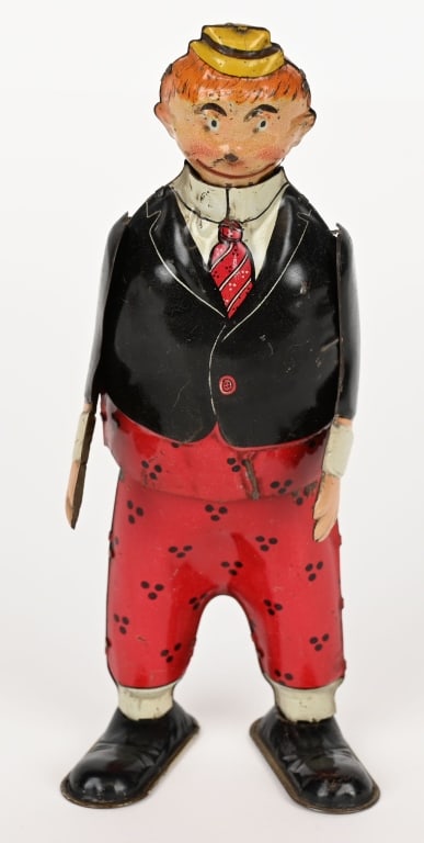 STRAUSS TIN WINDUP BOOB McNUTT (1 of 10)