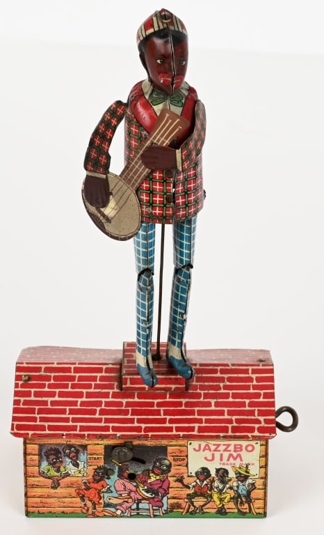 STRAUSS TIN WINDUP JAZZBO JIM (1 of 10)