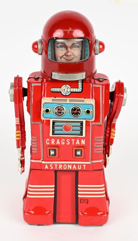 YONEZAWA TIN WINDUP CRAGSTAN ASTRONAUT (1 of 8)