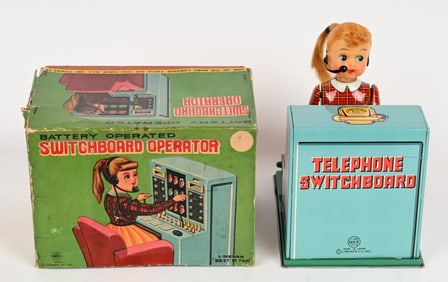 LINEMAR BATTERY OP SWITCHBOARD OPERATOR w/ BOX