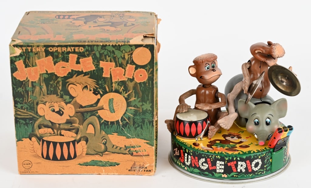 LINEMAR BATTERY OP JUNGLE TRIO W/ BOX (1 of 14)