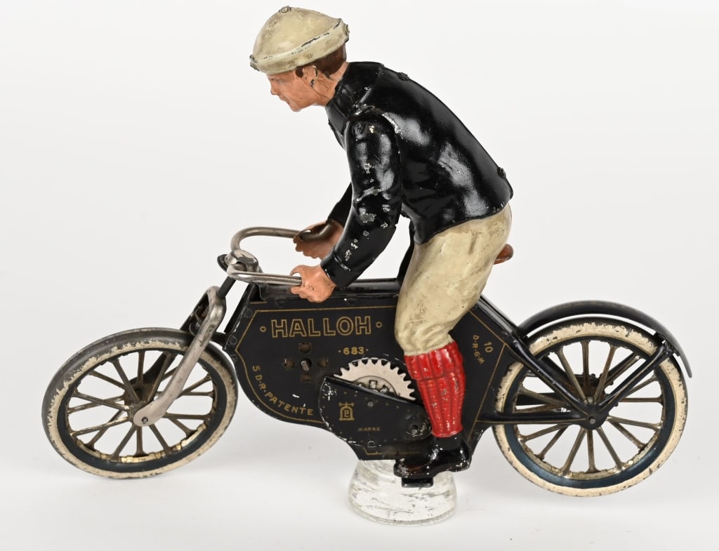 LEHMANN TIN WINDUP HALLOH MOTORCYCLE (1 of 8)