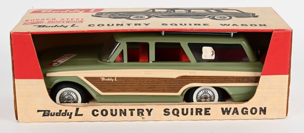 BUDDY L #5305 COUNTRY SQUIRE WAGON w/ BOX (1 of 16)