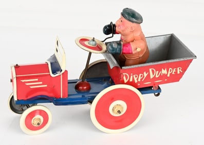 MARX TIN WINDUP BLUTO DIPPY DUMPER