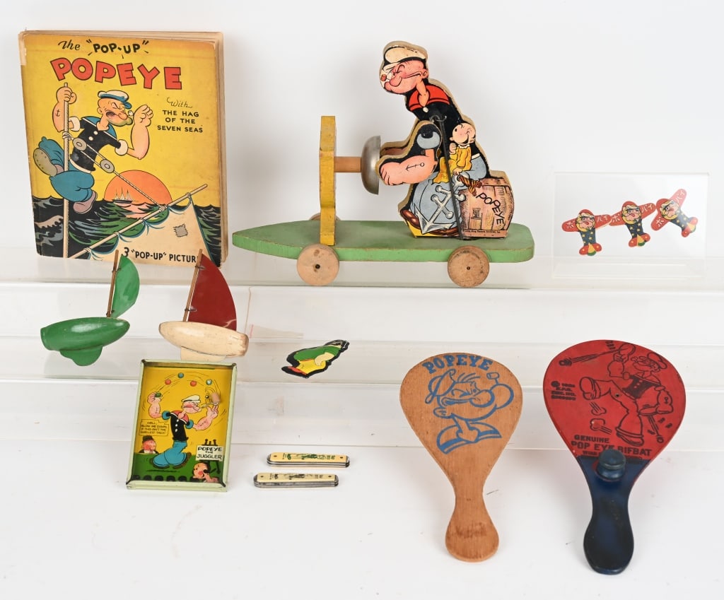 FISHER PRICE POPEYE & MORE TOYS (1 of 16)