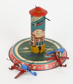 MARX TIN WINDUP POPEYE SKY HAWK