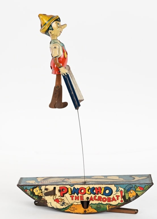 MARX TIN WINDUP PINOCCHIO THE ACROBAT (1 of 12)