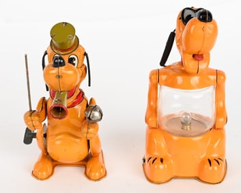 MARX PLUTO DRUM MAJOR & LANTERN