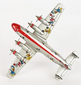 LINEMAR TIN FRICTION DISNEY AIRPLANE