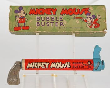 WDE MICKEY MOUSE BUBBLE BLASTER w/ BOX