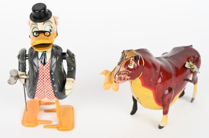 LINEMAR UNCLE SCROOGE & MARX FERDINAND BULL