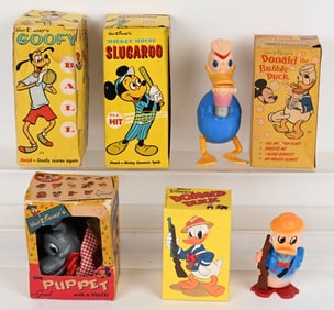 LOT OF VINTAGE DISNEY TOYS