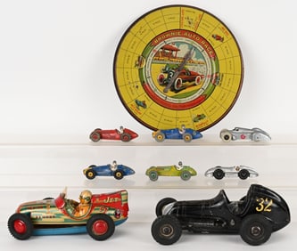 LOT OF VINTAGE TOY RACE CARS