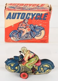 JAPAN TIN FRICTION AUTOCYCLE w/ BOX